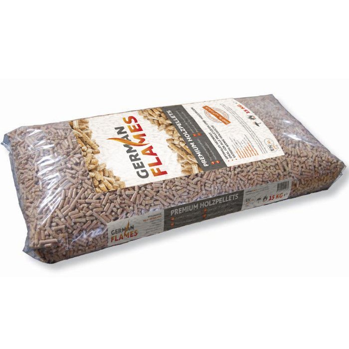 GERMAN FLAMES Holzpellets 6mm ENplusA1, 990kg Palette